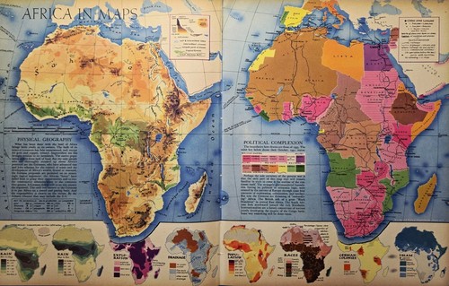 Africa mappe rivista - in,