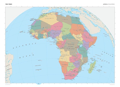The times atlas africa - atlas:,