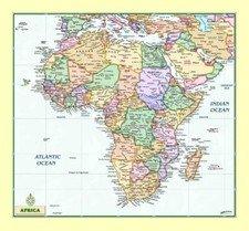 Africa Political Full-Size