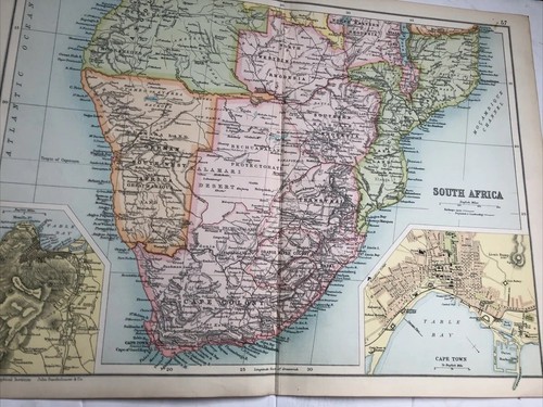 1910 antica mappa del - antica,