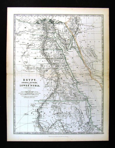 Mappa johnston 1883 - -, alta