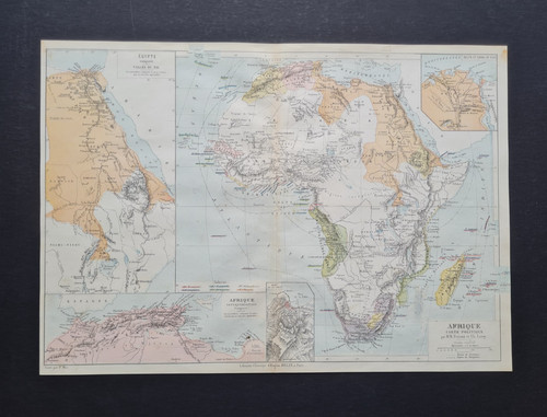 Antica mappa del 1882 - ,