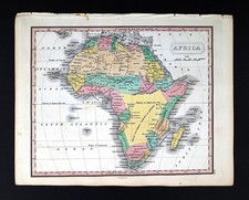 1828 JH Carta Giovane Africa