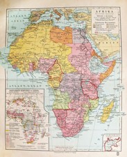 1928 Antica COLONIE AFRICA