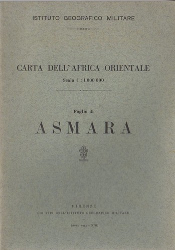 Carta dell africa orientale - carta,