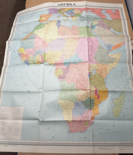 Mappa politica africa urss - politica,