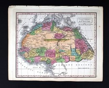 1828 JH Mappa Giovane Nord