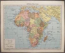 AFRICA FISICA E POLITICA