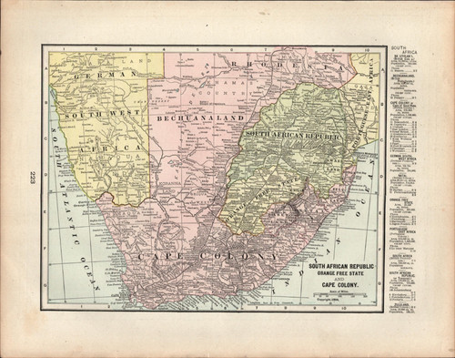 1899 repubblica sudafricana - repubblica,