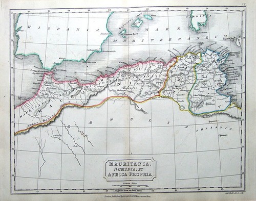 Nord africa mauritania numidia - nord, africa,mauritania,numidia