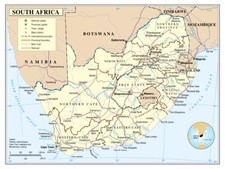 Sudafrica Provincia Politica