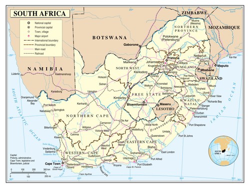 Sudafrica provincia politica - provincia,