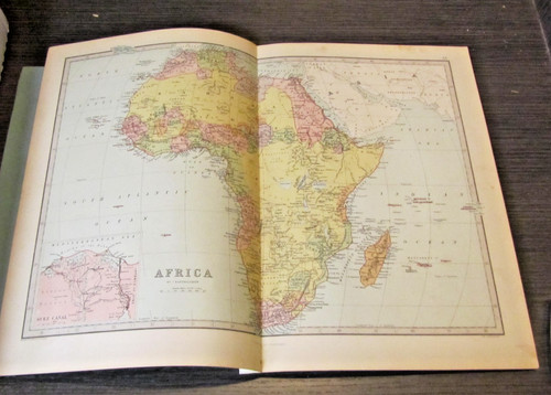 Mappa africa bartolomeo 1873 - mappa,