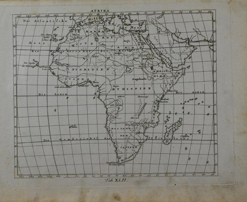 Antica mappa incisa 1774