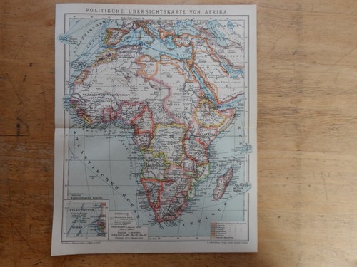 Orig litografia mappa - orig.(1908),