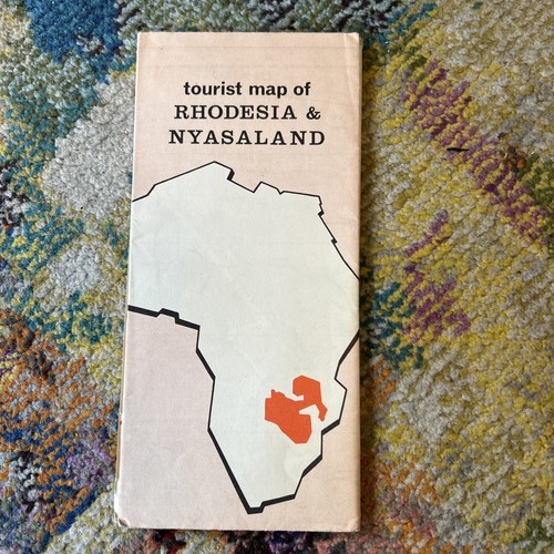 Mappa turistica della rhodesia - della,