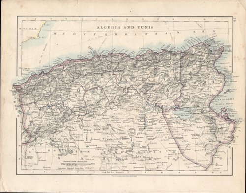 1912 algeria tunisia - algeria,
