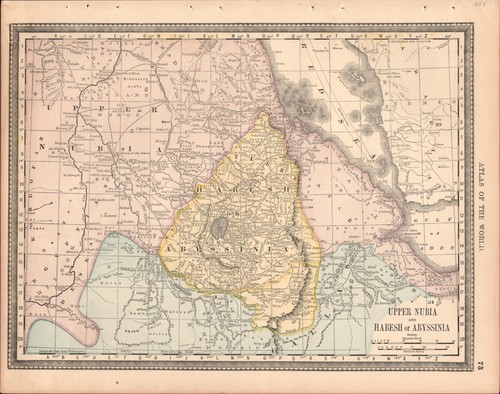 1888 alta nubia habesh o - nubia,