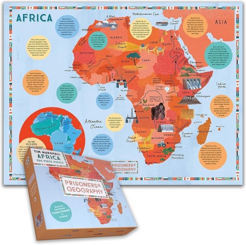 Puzzle mappa 500 pezzi esplora - 500,