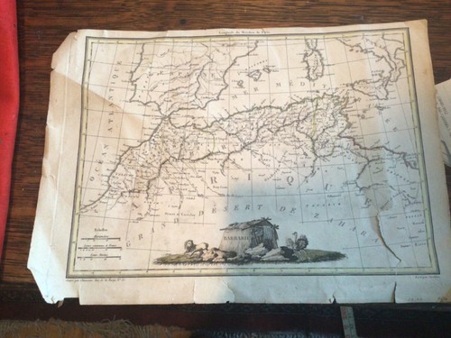 Barbarie nord africa mappa - nord,
