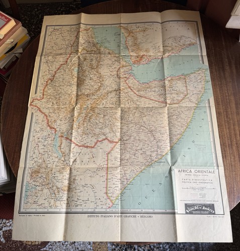 Cartina geografica africa - /,