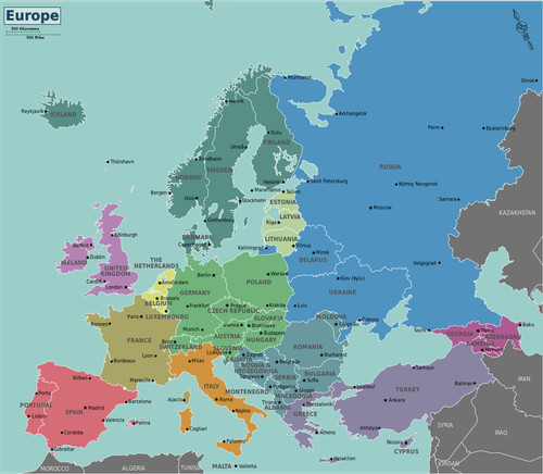 Mappa parete politica - parete,